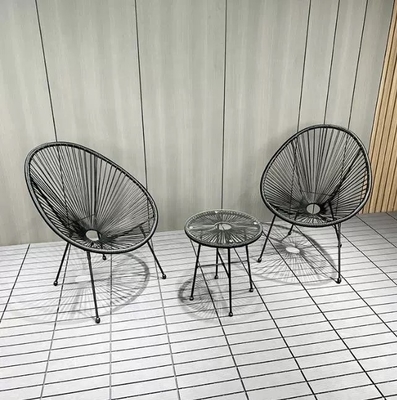 Functional Garden Egg Sun Patio Furniture Bistro Chair for Outdoor Acapulco Chair