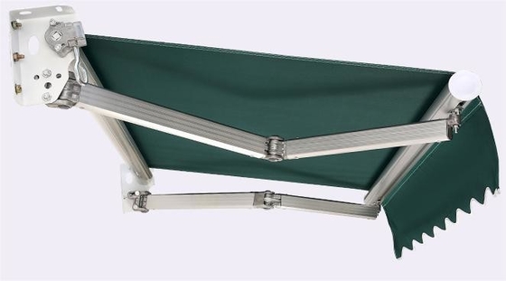 PU Coated Sail Finishing Fully Open Type Sunshade Awning KD with Aluminum Frame