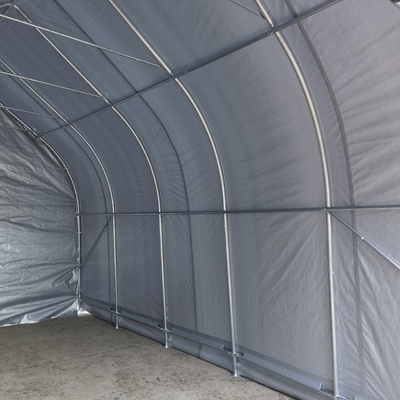 Portable Car Shelter Garden Storage Shed Tent with Removable Sidewalls and Doors