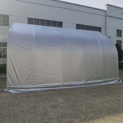 Portable Car Shelter Garden Storage Shed Tent with Removable Sidewalls and Doors
