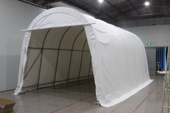 Removable Sidewalls Doors 400*730*330cm Heavy Duty Carport for Backyard and Camping
