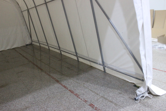 Removable Sidewalls Doors 400*730*330cm Heavy Duty Carport for Backyard and Camping