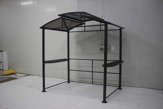 Folding BBQ Grill Pavilion Tent for Outdoor Shelter Canopy 2.36*1.52*2.36M Barbecue