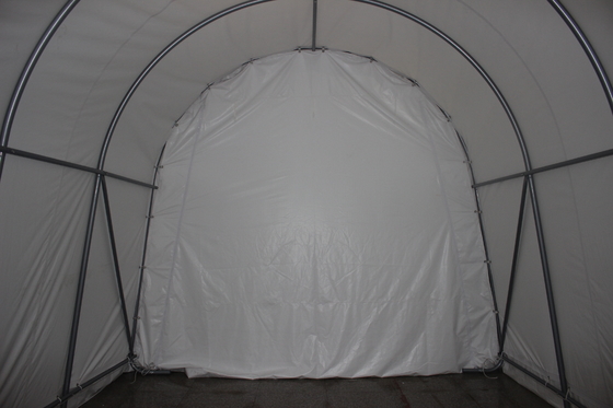 Removable Sidewalls Doors 400*730*330cm Heavy Duty Carport for Backyard and Camping