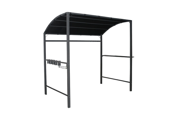 Outdoor Patio Polyester BBQ Shelter Barbecue Gazebo with Powder Coated Sail Finishing