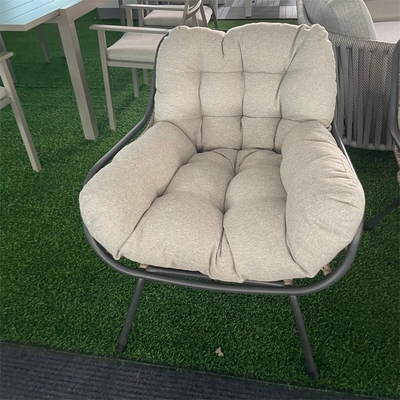 Outdoor Garden Furniture Aluminum Rattan Sofa Set with Luxury Table and Teapoy Buyers