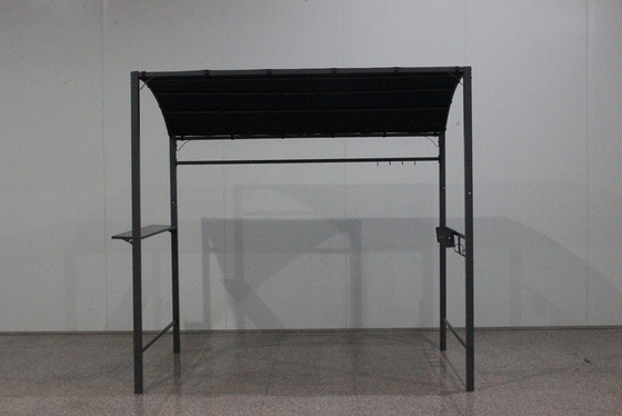 Outdoor Patio Polyester BBQ Shelter Barbecue Gazebo with Powder Coated Sail Finishing
