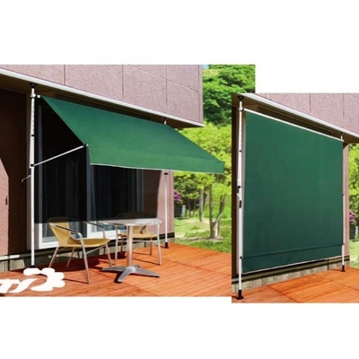2.5*1.2m Pillar Type Awning for Outdoor Patio Garden Canopy Sun Shade Aluminum Alloy