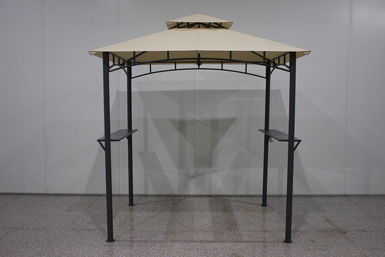 Outdoor Metal Frame Garden Gazebo Canopy 2.23*1.8*2.5M for Customizable Events