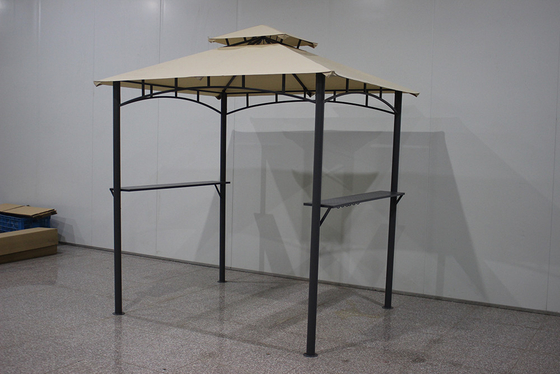 Outdoor Metal Frame Garden Gazebo Canopy 2.23*1.8*2.5M for Customizable Events