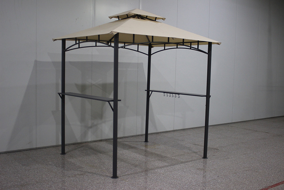 Outdoor Metal Frame Garden Gazebo Canopy 2.23*1.8*2.5M for Customizable Events
