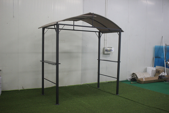 PA Coated Sail Finishing Metal Awning Canopy All Weather Sun Shade Shelter for BBQ Pavilion