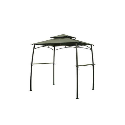 Customizable Metal Frame Garden BBQ Grill Gazebo for Outdoor Entertaining