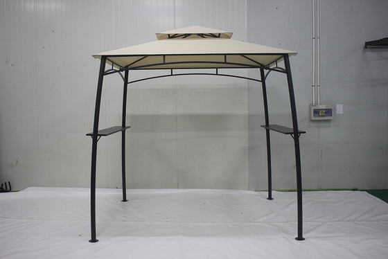 Customizable Metal Frame Garden BBQ Grill Gazebo for Outdoor Entertaining