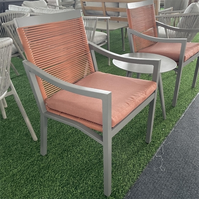 Modern Outdoor Garden Furniture Aluminum Bistro Rattan Sofa Set in Modern Design Style