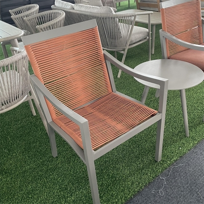 Modern Outdoor Garden Furniture Aluminum Bistro Rattan Sofa Set in Modern Design Style