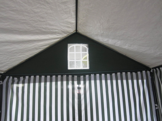 Powder Coated Metal Car Shelter Canopy Garage Retractable Folding Tent Portable Carport