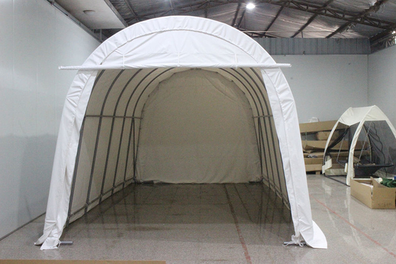 Portable Winter Car Parking Canopy with Powder Coated Frame and Customizable Design