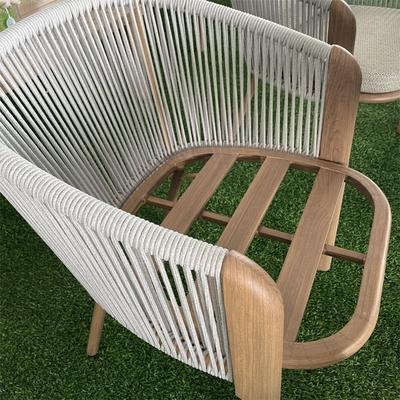 Outdoor Garden Furniture Aluminium Rattan Sofa Set Leisure Table Teapoy Dinner Set