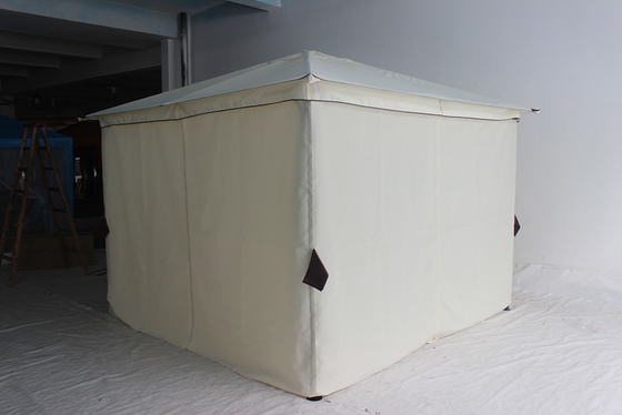 Steel Frame and Package Size 209*33*14.5cm 3.3*3.3M Folding Gazebo Tent for Garden