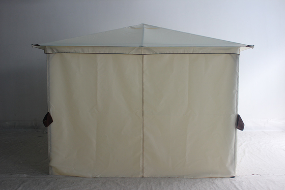 Steel Frame and Package Size 209*33*14.5cm 3.3*3.3M Folding Gazebo Tent for Garden