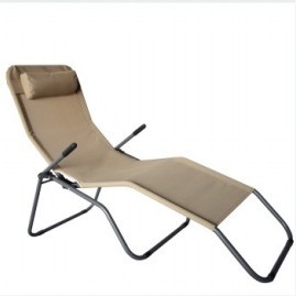 Folding Lounge Chair Patio Beach comfortable Folded Yes Mail packing Y