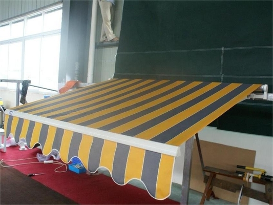 Outdoor Customized Color 5*3m Fully Open Retractable Awning for Patio Garden Canopy Sun Shade Balcony