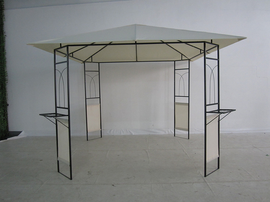 Double Roof Gazebo Outdoor Canopy Shelter with Customizable Design and Pvc Coated Finish