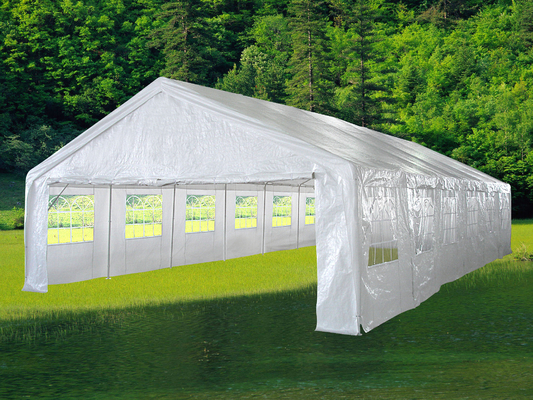 Large Double Garage Tent with Customizable Size Waterproof Portable Storage Tent