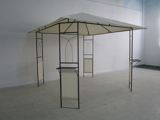Double Roof Gazebo Outdoor Canopy Shelter with Customizable Design and Pvc Coated Finish