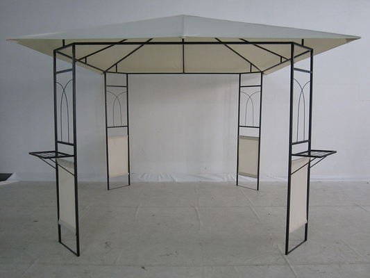 Double Roof Gazebo Outdoor Canopy Shelter with Customizable Design and Pvc Coated Finish