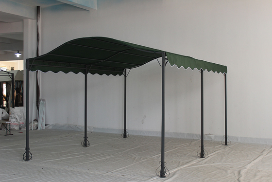 Customizable Steel Frame Outdoor Arched Canopy Garden Shade Pergola Pavilion Gazebo