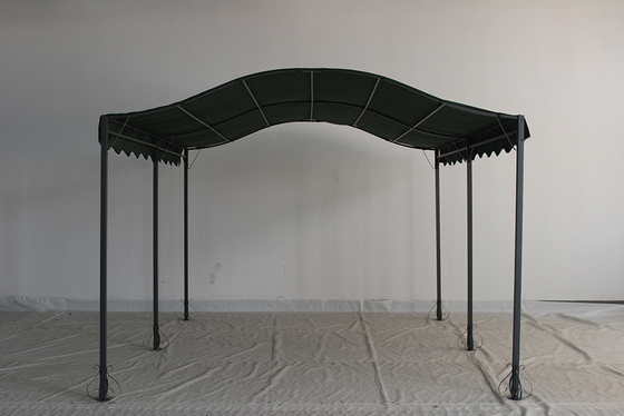 Customizable Steel Frame Outdoor Arched Canopy Garden Shade Pergola Pavilion Gazebo