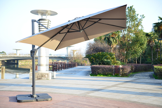 Luxury Hand Umbrella for Custom Patio Garden Collapsible Outdoor Furniture 3m 150cm