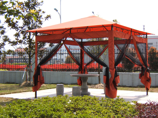 Arches Garden Pergola Outdoor Aluminium Tent Gazebo with Sun Roof and Heavy Duty Frame