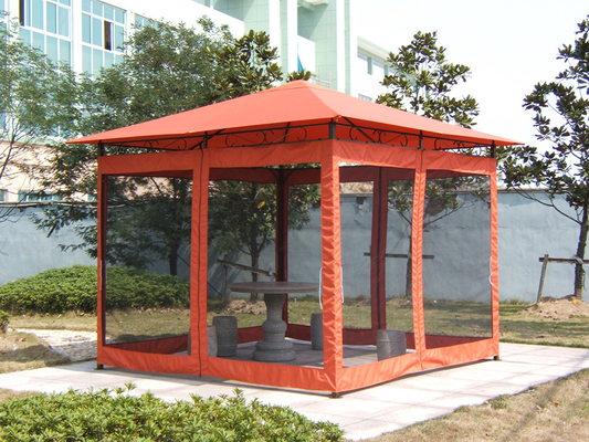 Arches Garden Pergola Outdoor Aluminium Tent Gazebo with Sun Roof and Heavy Duty Frame