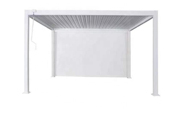 Aluminum Frame PERGOLA 3x4m Luxury Modern Outdoor Waterproof Roof Metal Garden Pergola