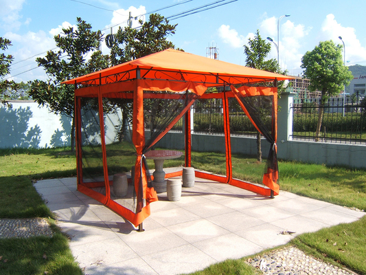 Arches Garden Pergola Outdoor Aluminium Tent Gazebo with Sun Roof and Heavy Duty Frame
