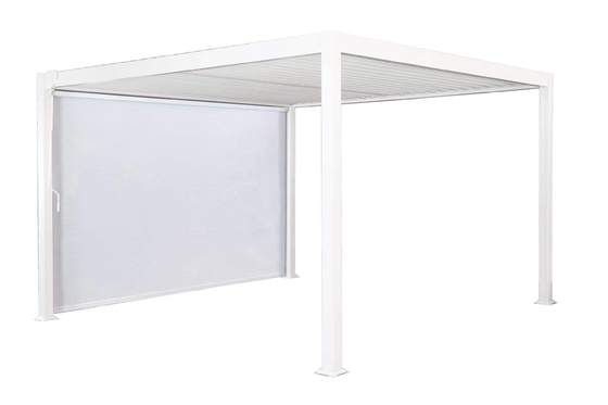 Aluminum Frame PERGOLA 3x4m Luxury Modern Outdoor Waterproof Roof Metal Garden Pergola