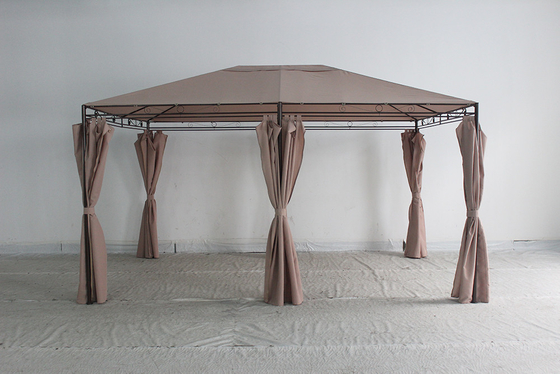 Customizable Color Logo Polycarbonate Roof Pavilion for Luxury Garden Tent Gazebo