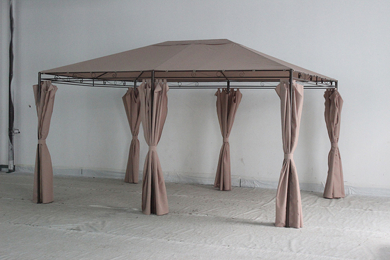 Customizable Color Logo Polycarbonate Roof Pavilion for Luxury Garden Tent Gazebo