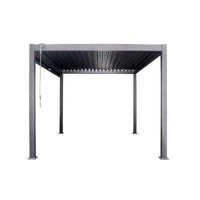 Aluminium Waterproof 3x3m Modern Outdoor Pergola for Garden Windproof and Waterproof