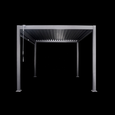 Aluminium Waterproof 3x3m Modern Outdoor Pergola for Garden Windproof and Waterproof