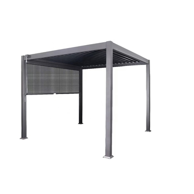 Aluminium Waterproof 3x3m Modern Outdoor Pergola for Garden Windproof and Waterproof