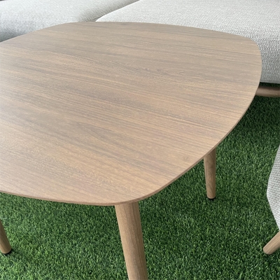Aluminum Frame Luxury Table Bistro Set for Outdoor Garden Furniture Customized Color