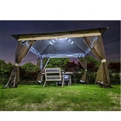 Foldable Gazebo Folding Tent Pop Up Canopy for Convenient Transport