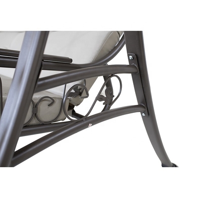 Garden Decorations Outdoor Swing Chair with Canopy Pergola Gazebo Cushioned Bench Bed