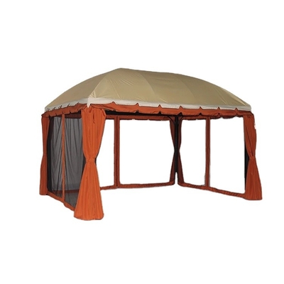 PVC Garden Building Wooden Pavilion Assembly Waterproof Pergola for Outdoor Park