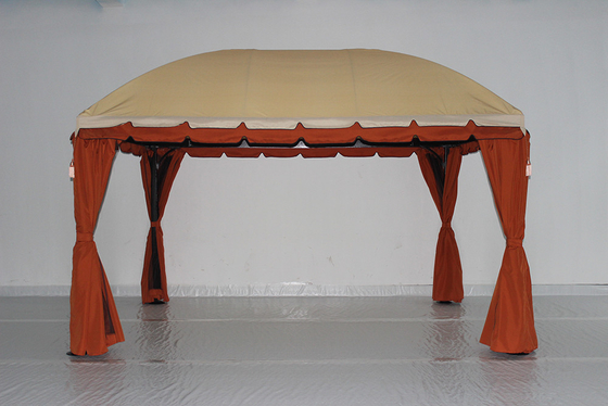PVC Garden Building Wooden Pavilion Assembly Waterproof Pergola for Outdoor Park