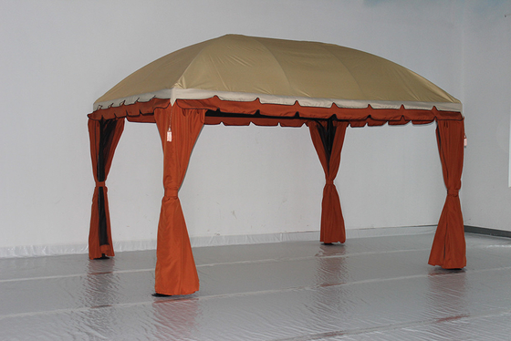 PVC Garden Building Wooden Pavilion Assembly Waterproof Pergola for Outdoor Park